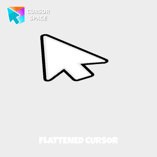 Flattened cursor