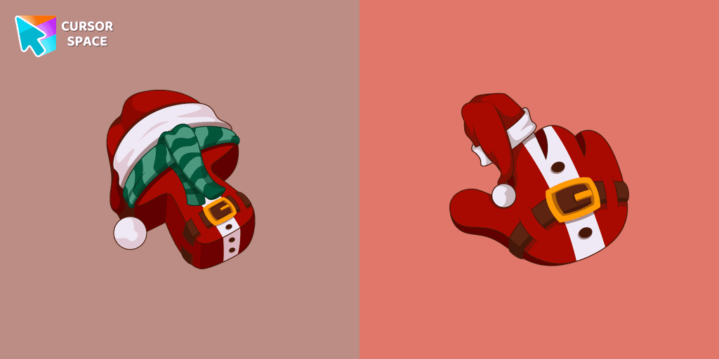 Santa Claus Costume cursor cursor pack